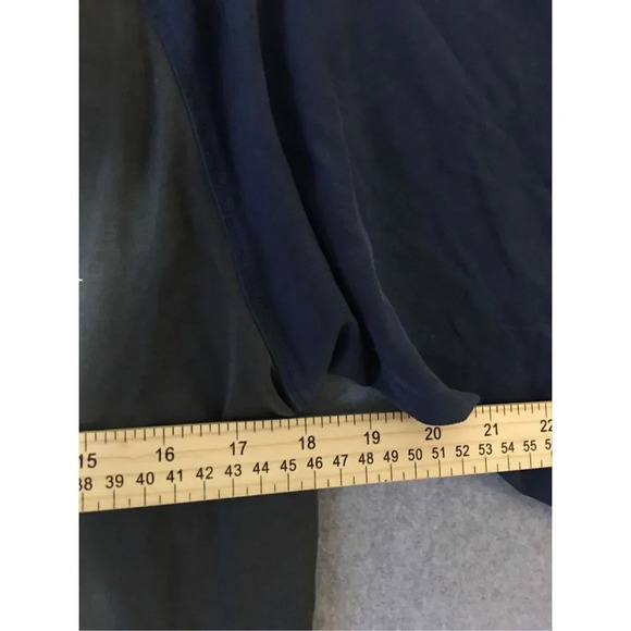 Mens Nike Shirt Size Medium Blue Grey Baseball Logo Casual Sports Athletic - Picture 2 of 3